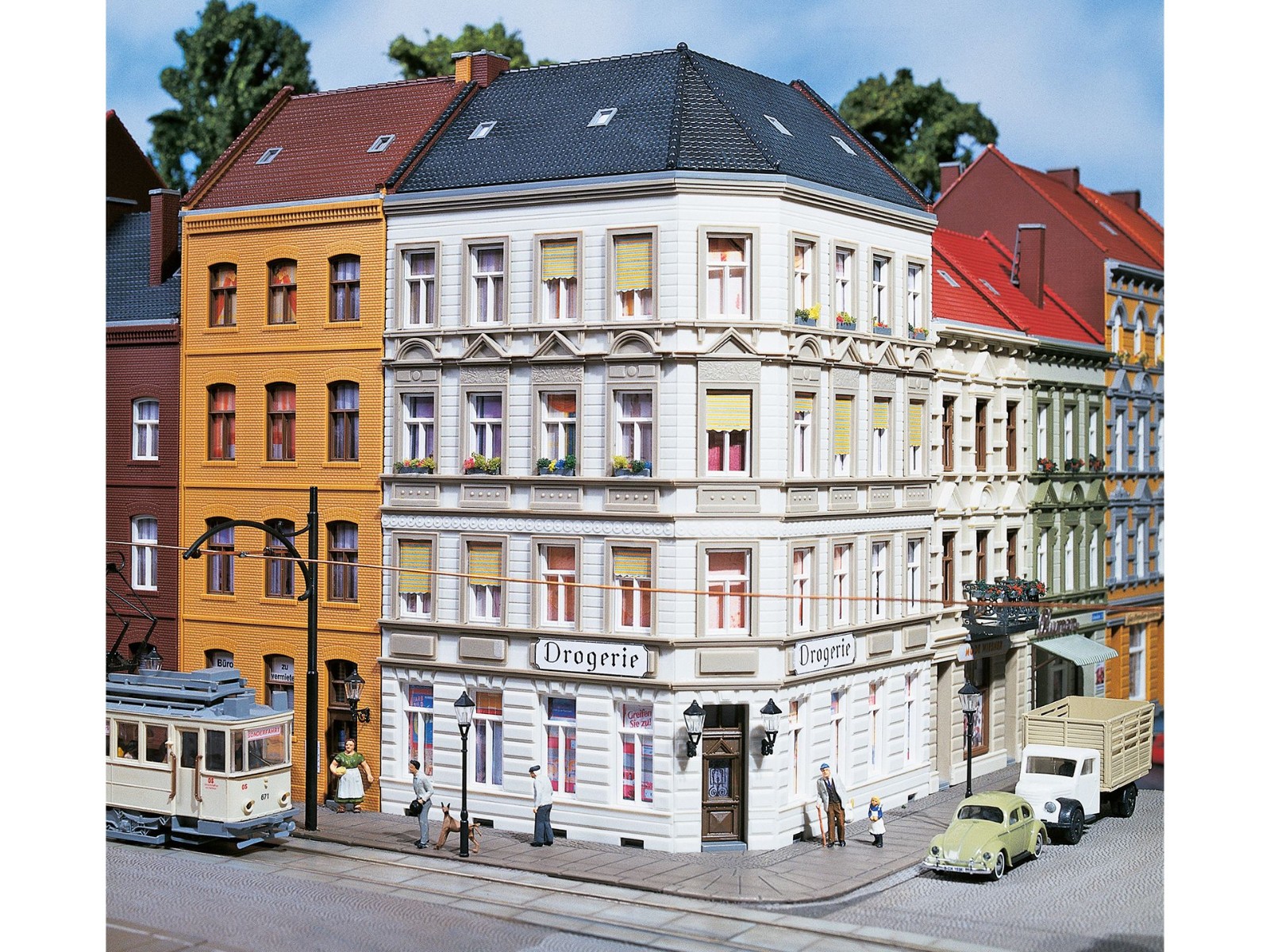 Auhagen  H0 11398 - Eckhaus Schmidtstra&szlig;e 25   Neuware