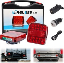 Wireless Trailer Lights Magnetic Upgrade Rechargeable Wireless Trailer Tow Light