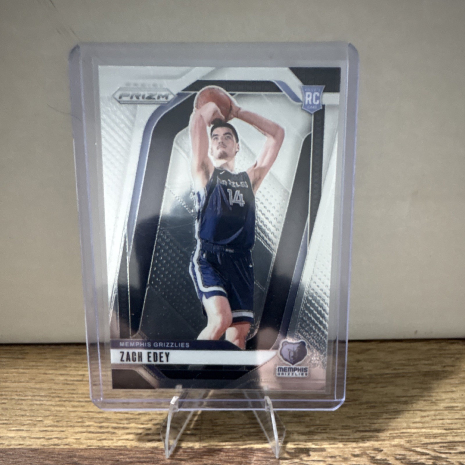 Panini Prizm 2024-25 Zach Edey Rookie #249 Memphis Grizzlies Basketball