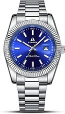 LN LENQIN Relojes Hombre Impermeable Acero Inoxidable Reloj para Hombre Analógico Cuarzo Fa