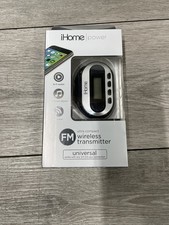 iHome IH-CA500B-AA FM Wireless Transmitter Ultra Compact for 3..5mm Aux Connect