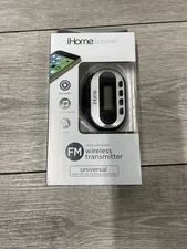 iHome IH-CA500B-AA FM Wireless Transmitter Ultra Compact for 3..5mm Aux Connect