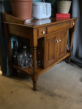 Pine Cabinet With Cupboard
