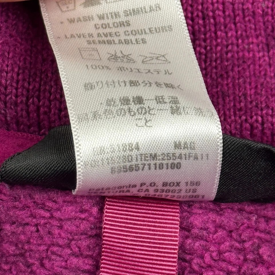 Patagonia Better Suéter Chaqueta Mujer Grande Rosa Cremallera Completa Vellón Logo 25541 Foto 4 de 4
