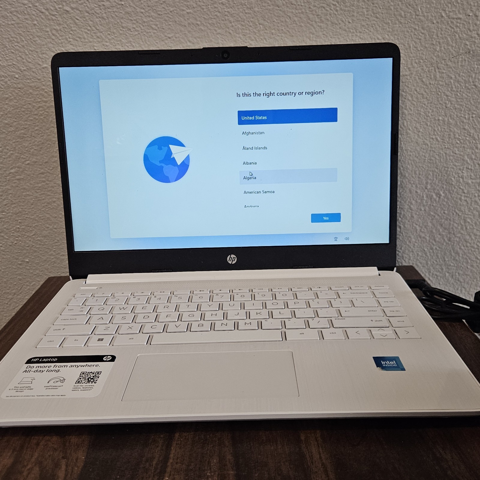 HP 14-inch Laptop with Intel Celeron N4120 4GB RAM 64GB Storage 14-DQ0052DX-image