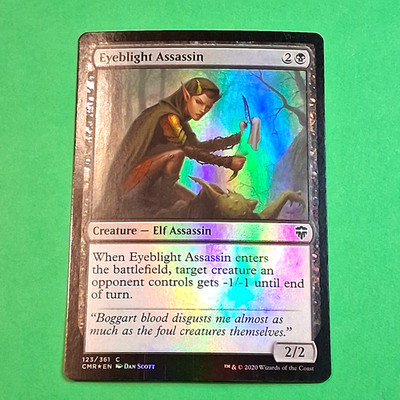 MTG Eyeblight Assassin CMR 123 Englisch Foil Common (6032)