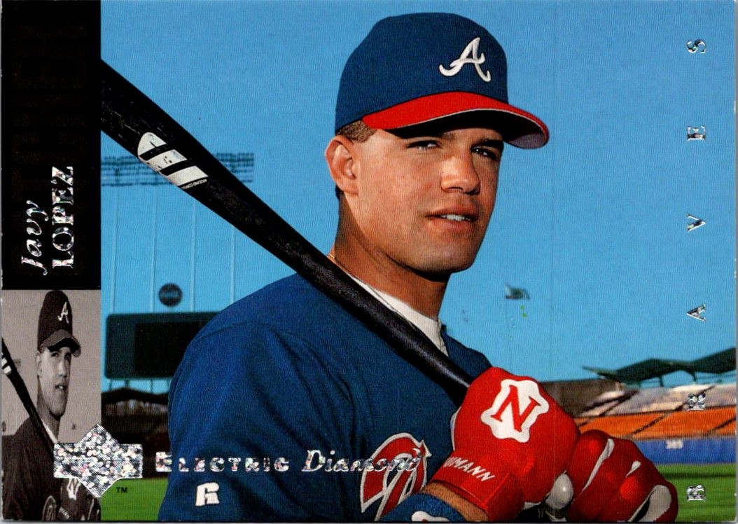1994 Upper Deck #255 Javy Lopez Electric Diamond