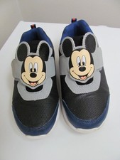 Kids Disney Mickey Mouse Sneakers Boys Girls Shoes Size 12