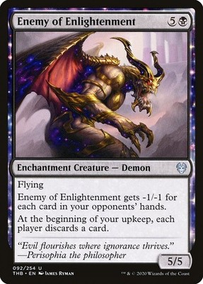 Enemy of Enlightenment Foil (092) Theros Beyond Death THB MTG Magic