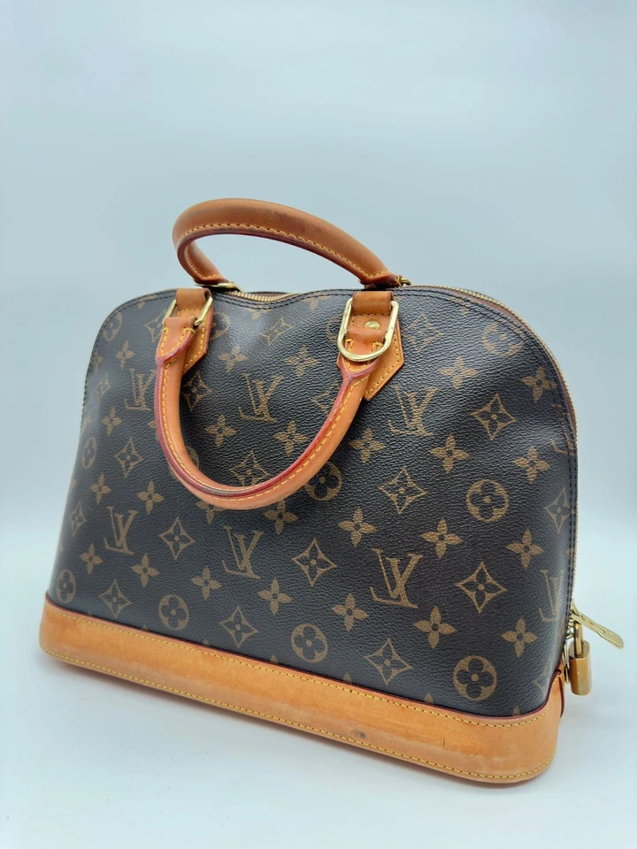 Bolso de mano Louis Vuitton de lona con monograma Alma PM - Imagen 2 de 4