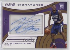 2015-16 Panini Clear Vision Signatures Gold 14/25 Willie Cauley-Stein Auto 1bg9