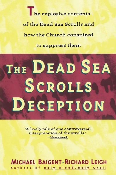 Dead Sea Scrolls Deception Michael Baigent Taschenbuch Kartoniert / Broschiert-image