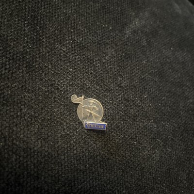 Vintage Tallinn Estonia Vana Toomas Old Thomas Guard Tourist Souvenier Pin Badge