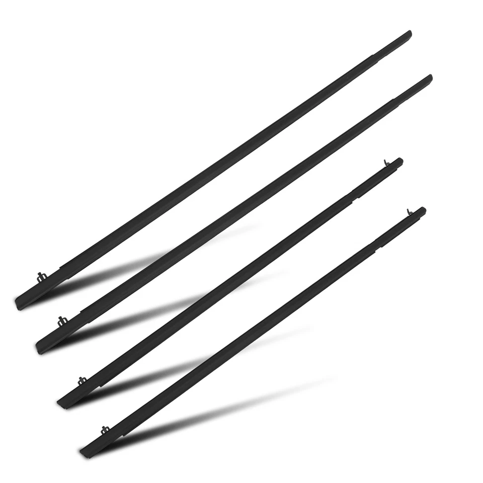 Moldura de cinturón de sellado de ventana de puerta delantera y trasera para Honda Civic Sedán 2006-2011 Foto 2 de 4