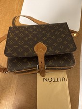 Louis Vuitton Monogram Canvas Cartouchiere Tasche Vintage