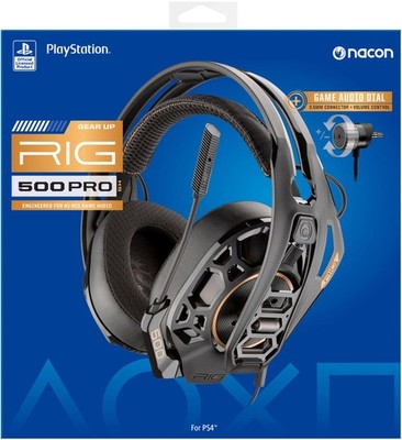 Gaming Headset für PLAYSTATION 4 Und PS5 mit Mikrofon Plantronics Rig 500 Pro HS