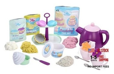 Creative Chefs Tea Party Kit with 30 Accessories, Pretend Play Cooking Set,