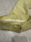 Yellow Linen Wide Leg Lined Pants Size Medium — photo 8