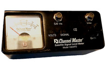 Channel Master 1004IFD Satellite Signal Level Meter Dish Finder Tester Untested