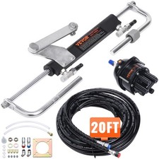 VEVOR Kit di Sterzo Idraulico Fuoribordo 90CV con Pompa 73cc per Barche