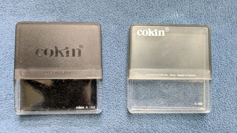 Cokin Filters A 153 and A 083 Made in France
