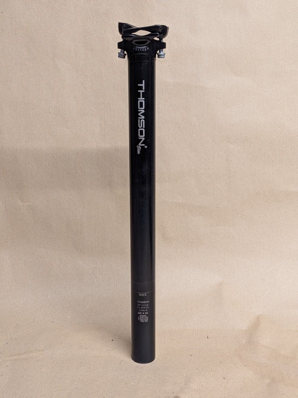Thomson Elite Seatpost Inline, Black 31.6 x 410 VGC sku0189