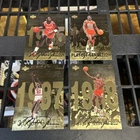 Upper Deck 1998 Michael Jordan Jumbo Gold Chicago Bulls NBA Card Lot (4) Hof $$