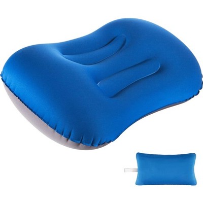 Aufblasbares Campingkissen, Ultraleichtes Kissen für Strand, Ergonomisches Re...