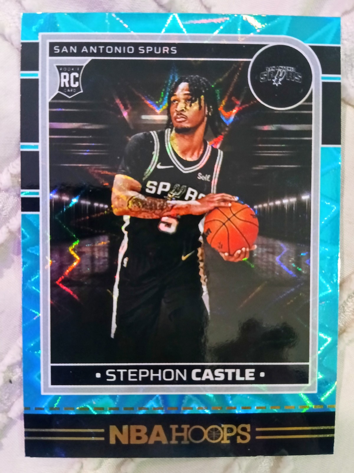 2024-25 Panini NBA Hoops - Rookies Stephon Castle #234 Teal Explosion (RC)🔥