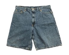Levi's 550 Relaxed Fit Mens Size 42 Denim Blue Jean Shorts Cotton
