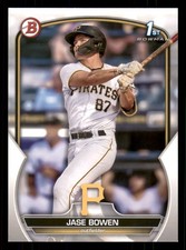 2023 Bowman Jase Bowen #BP-146 FBC Pittsburgh Pirates