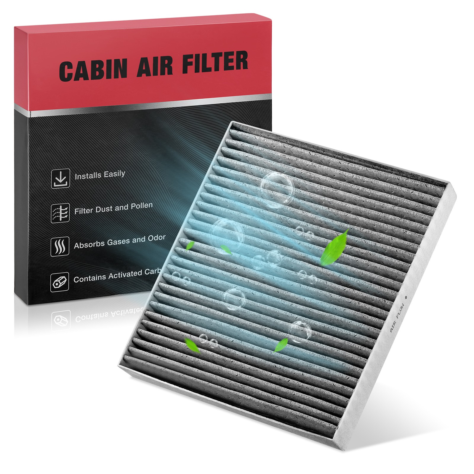For 2007-2010 Chrysler Sebring 2.4L 2.7L 3.5L Carbon Cabin Air Filter CF10729