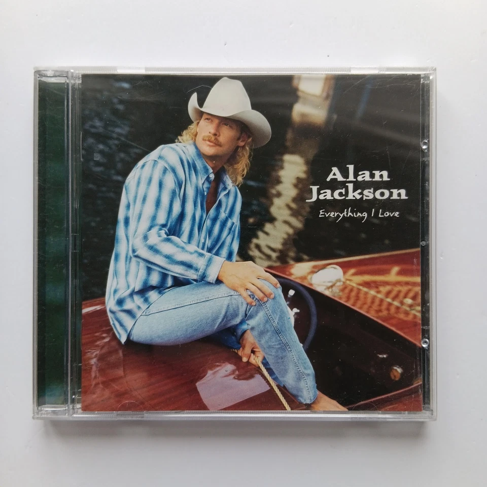 Alan Jackson Everything I Love CD 1996 Arista BMG Germany 07822 18813 2