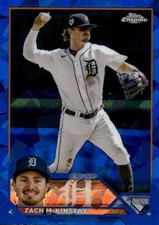 2023 Topps Chrome Update Sapphire Edition Zach McKinstry #USCS175 Detroit 3B
