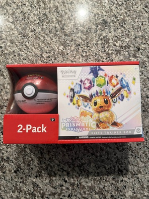 #ad #ad Pokemon TCG Sams Club Exclusive: Prismatic Evolutions ETB W Pokeball NEW Sealed $124.99