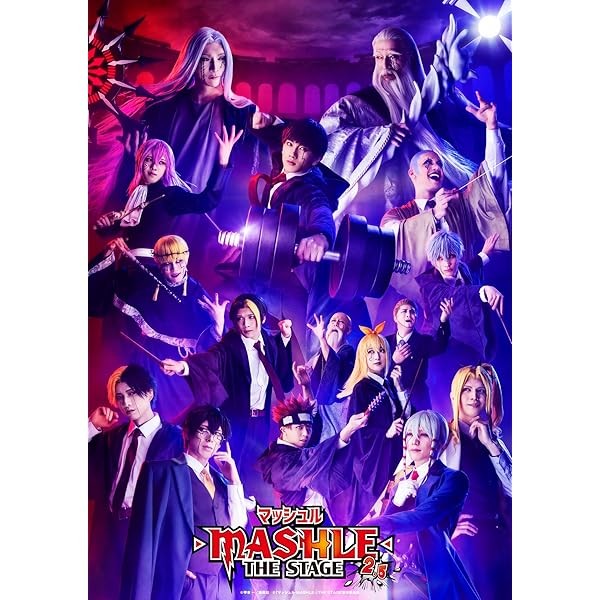 Mashle Magic and Muscles THE STAGE 2.5 Limited Edition Blu-ray+DVD Booklet J FS