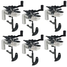 6 Pack Paint Can Mixing Lid Pouring Spout, 1 Quart Size, Stirring Mix Blade