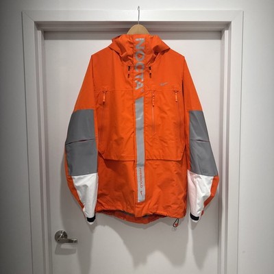 Nike x Nocta DRAKE Tungsten Alien Goretex Jacket Orange SIZE LARGE DR2666-817