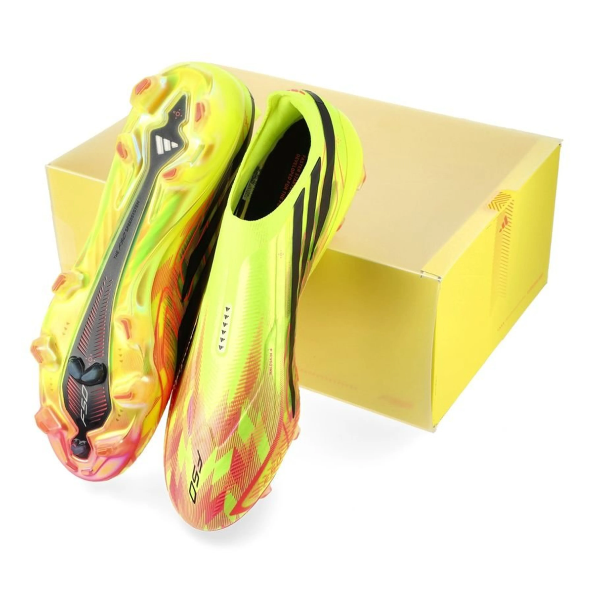 adidas F50 Hyperfast Elite FG Too Light Pack Cleats Laceless Boots