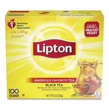 Lipton Black Tea Bags America's Favorite Tea - 100ct