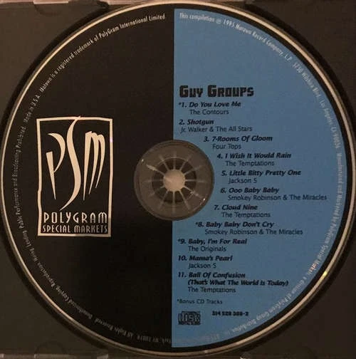 Various - Motown Legends Guy Groups Funk / Soul Soul CD Comp 6515 - Bild 4 von 4