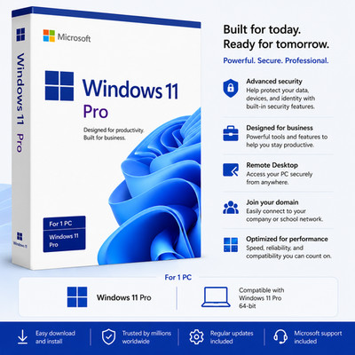 Microsoft Windows 11 Pro - OEM License - Product Key