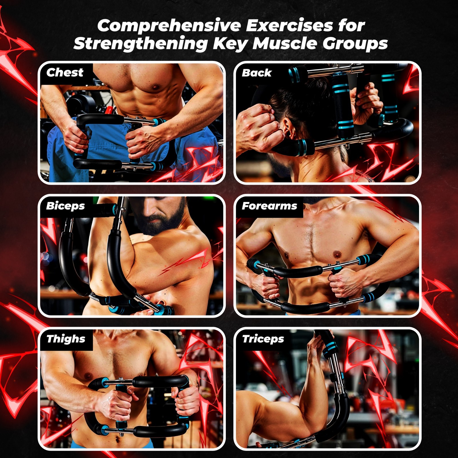 Xvolt Twister Arm Trainer Chest Workout Equipment