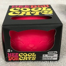 COOL CATS Nee Doh PINK Stress Squish NEEDOH