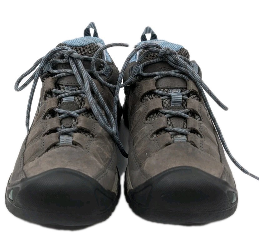 Scarpe da trekking KEEN Targhee IIl da donna impermeabili taglia 7 grigio USA blu 1023038