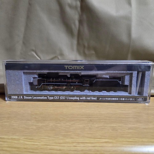 Locomotora de vapor TOMIX 2008 JR C57 unidad 1 varilla roja 502372 | Condition: Used