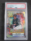 2024 Bowmans Best #BB3 Paul Skenes Best Ballers Rookie Refractor Psa 10  EV