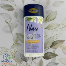 Nair Glide On Hair Removal Cream Arms Legs Bikini 33 Oz Smooth Skin New