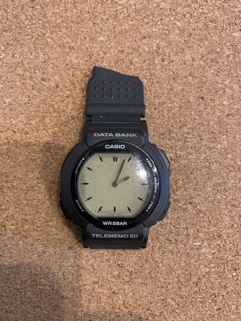 Casio Data Bank Abx-52 Digital-Analog Quartz Men There Is A Reason