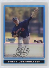2009 Bowman Chrome Prospects Refractor 557/599 Brett Oberholtzer #BCP75 qw7